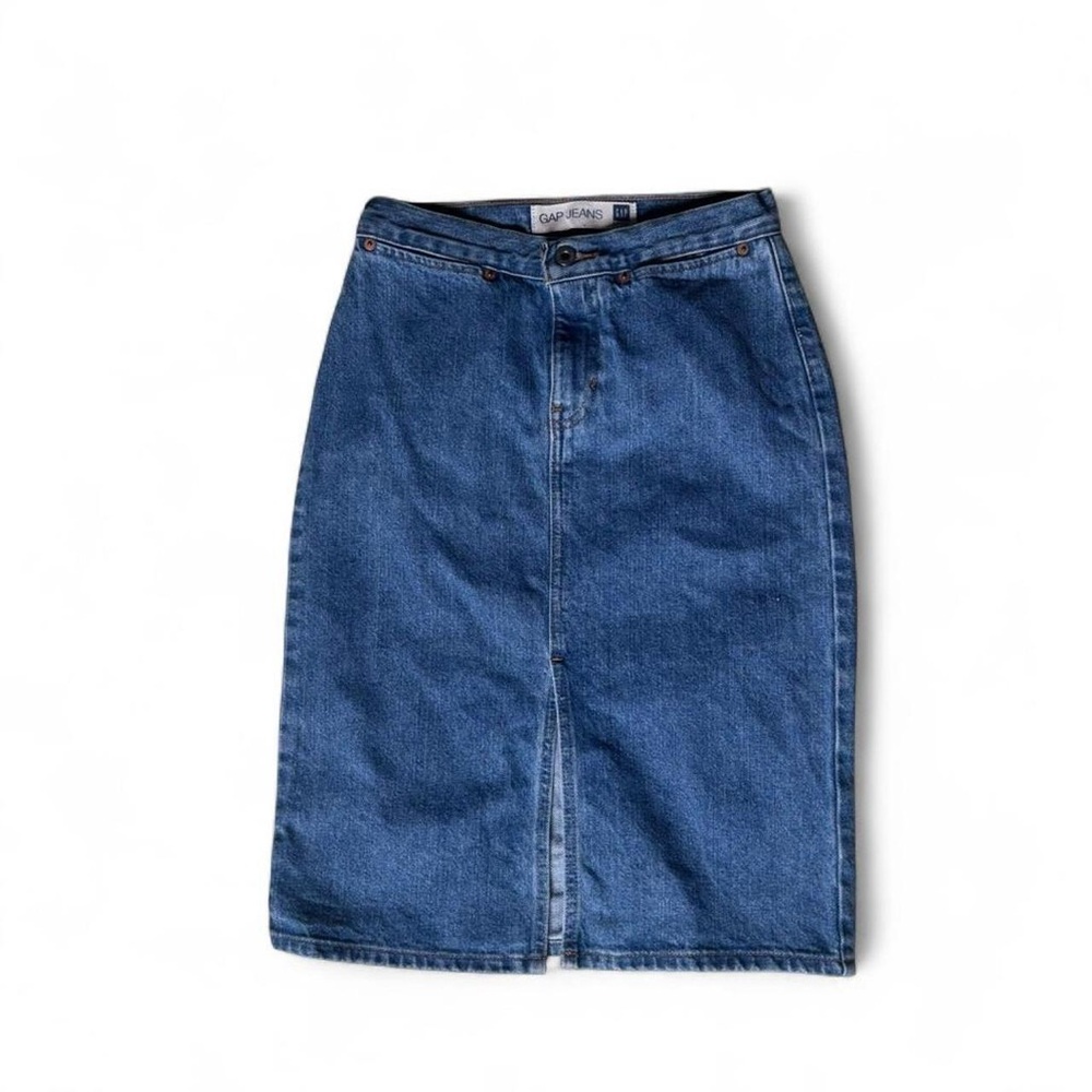 GAP Classic Blue Pencil Skirt size 1